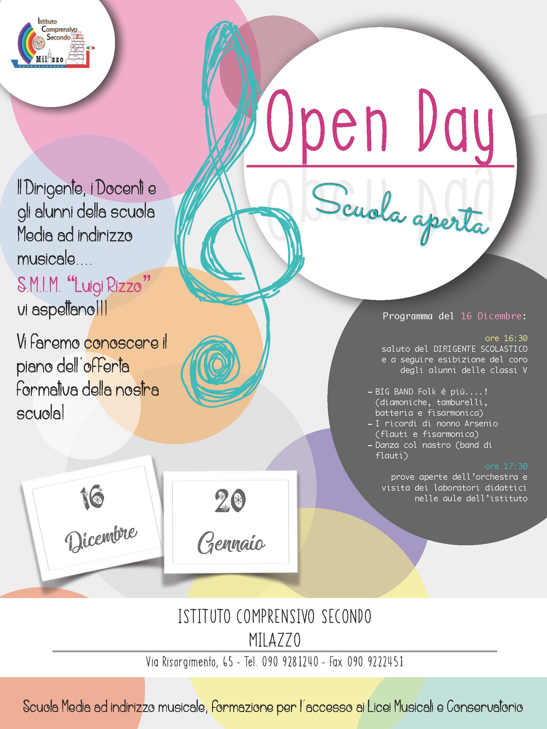 locandina open day definitiva